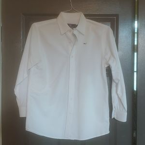 Vinyard Vines Girl'sWhite Button Down Oxford Shirt